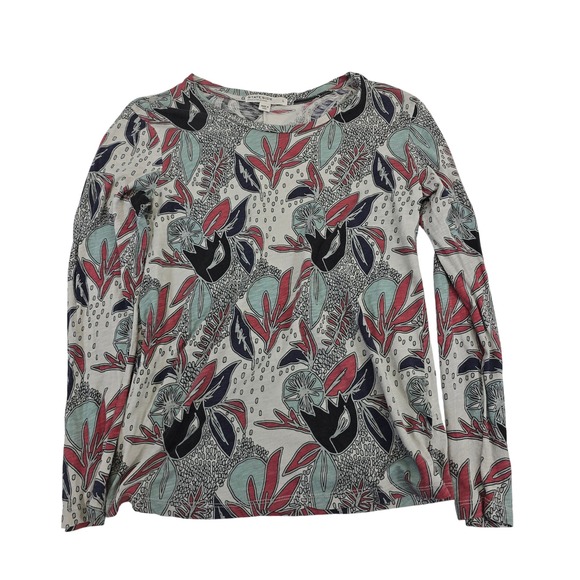 Stateside Tops - Stateside Floral Print Long Sleeve Top Women's L Made in USA